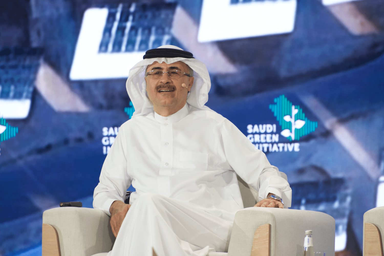 Aramco CEO at Saudi Green Initiative