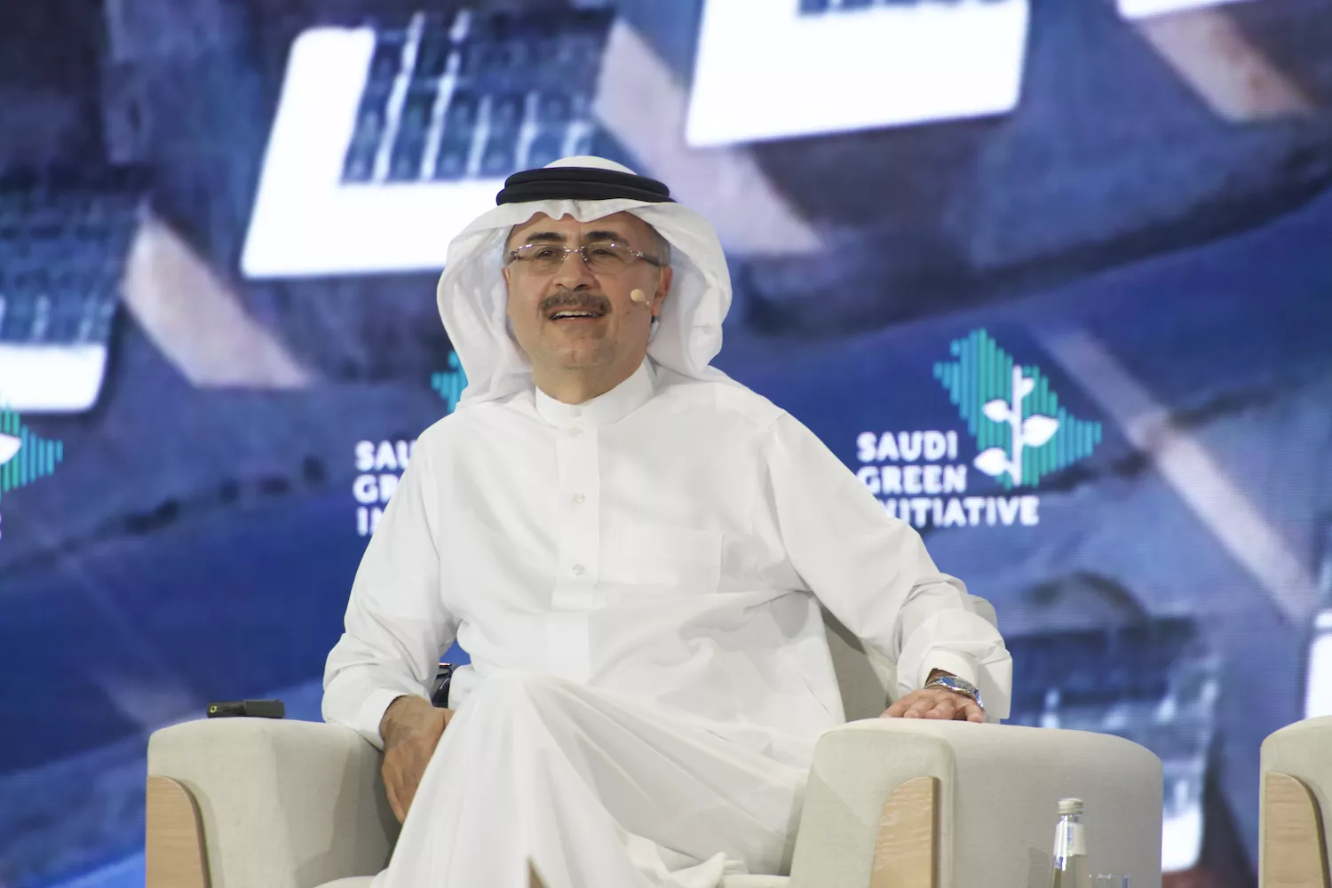 Aramco CEO at Saudi Green Initiative