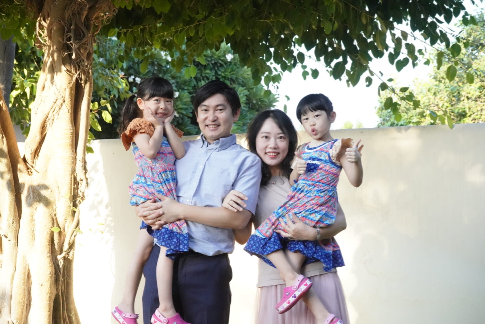 Hunjang Kim and family photo