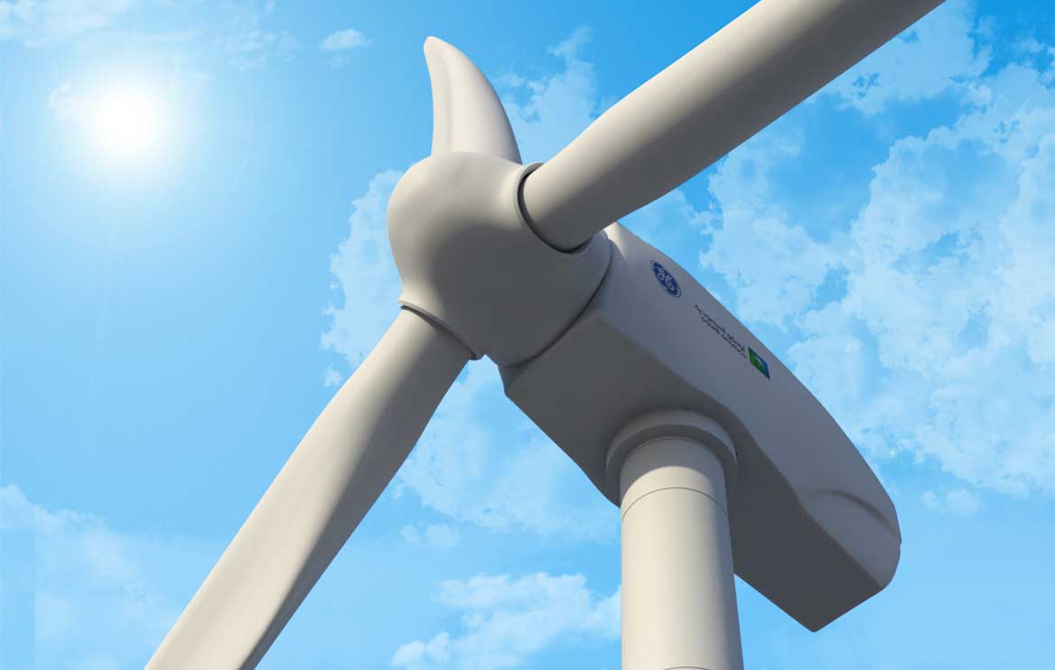 Wind turbine – Saudi Aramco renewables energy