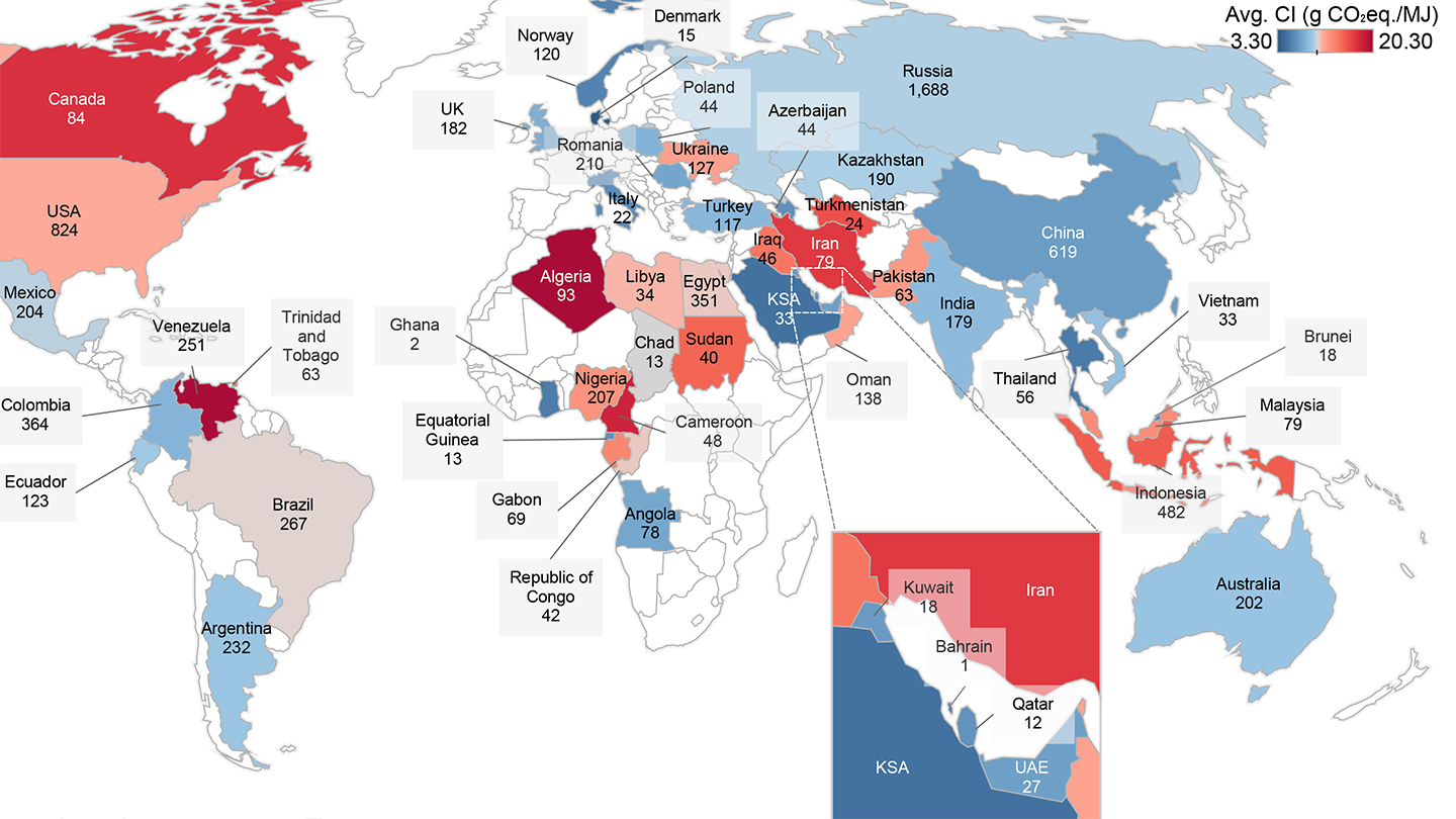 Study Shows Record Low Carbon Intensity Of Saudi Crude Oil | Aramco ...